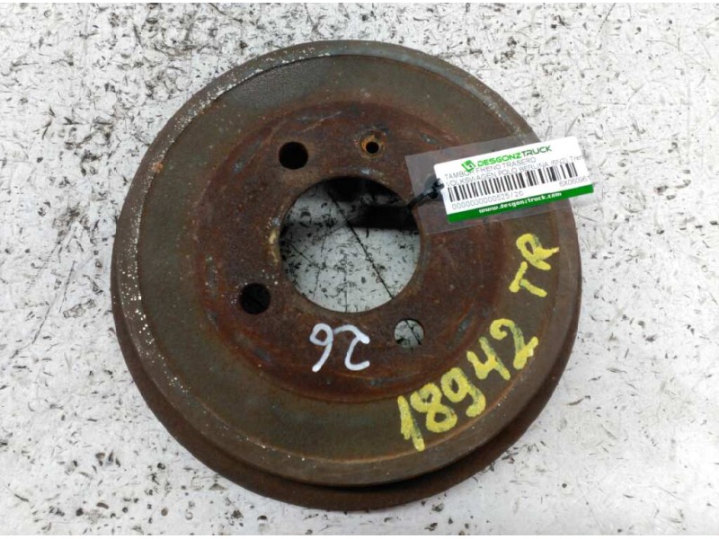 Recambio de tambor freno trasero para volkswagen polo berlina (6n2) trendline referencia OEM IAM 6X0609617A DERECHO 