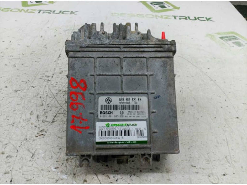 Recambio de centralita motor uce para seat toledo (1l) magnus referencia OEM IAM 028906021FN 0281001605 