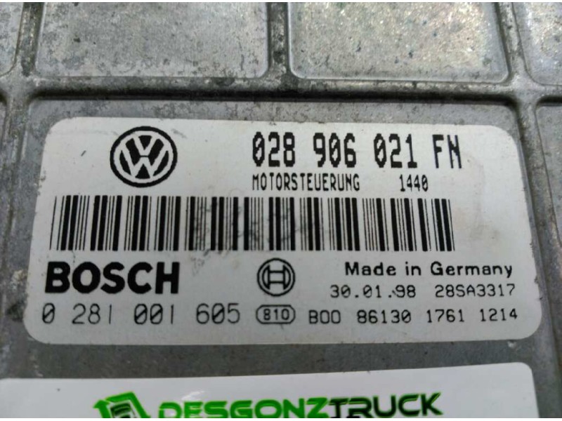 Recambio de centralita motor uce para seat toledo (1l) magnus referencia OEM IAM 028906021FN 0281001605 