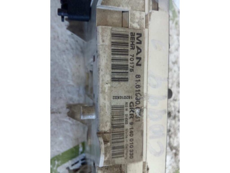 Recambio de mando calefaccion / aire acondicionado para man tg - a 18.xxx 12.0 diesel referencia OEM IAM 9140010330  