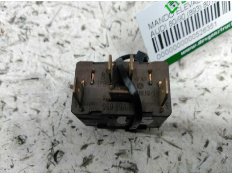 Recambio de mando elevalunas trasero izquierdo para audi 80/90 (893) 80 kamei quattro referencia OEM IAM   