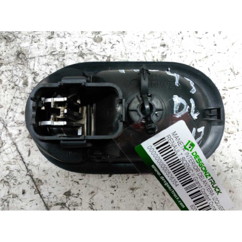 Recambio de maneta interior delantera izquierda para renault scenic ii grand confort dynamique referencia OEM IAM 8200028487  