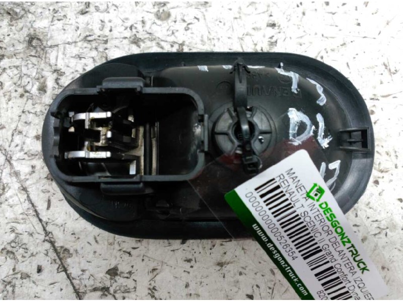Recambio de maneta interior delantera izquierda para renault scenic ii grand confort dynamique referencia OEM IAM 8200028487  