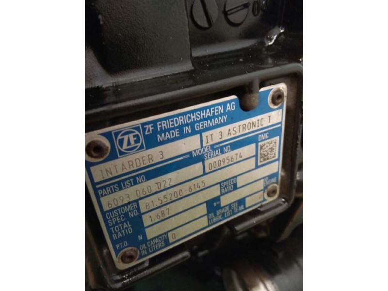 Recambio de caja cambios para man tgx 18.xxx fg / 4x2 bl xl referencia OEM IAM 12AS2331TD 1353041031 00786439