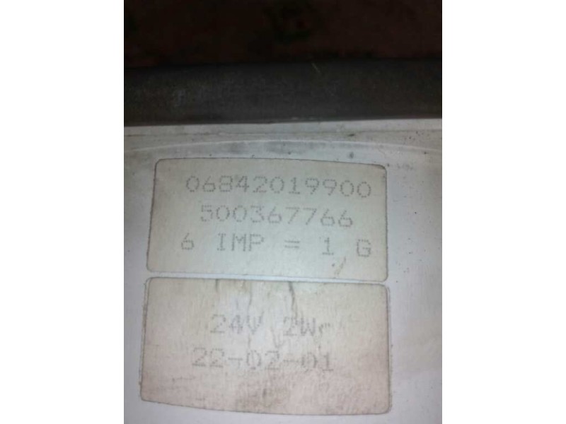 Recambio de cuadro instrumentos para astra trucks ....... ....... referencia OEM IAM 500367766 0684201990 CUENTA REVOLUCIONES