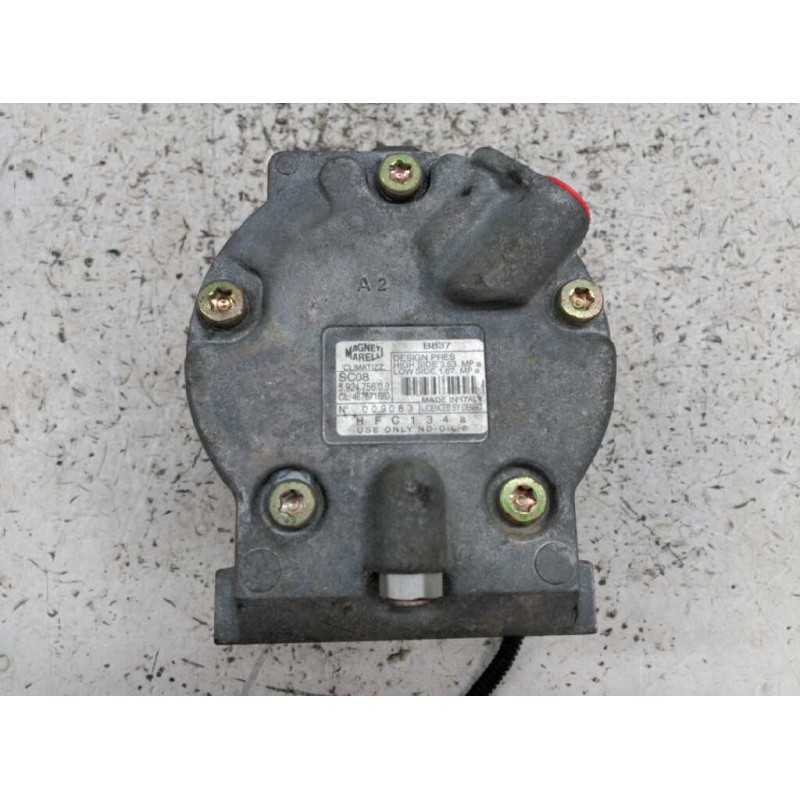 Recambio de compresor aire acondicionado para fiat punto berlina (188) 1.2 16v elx referencia OEM IAM 592475600  