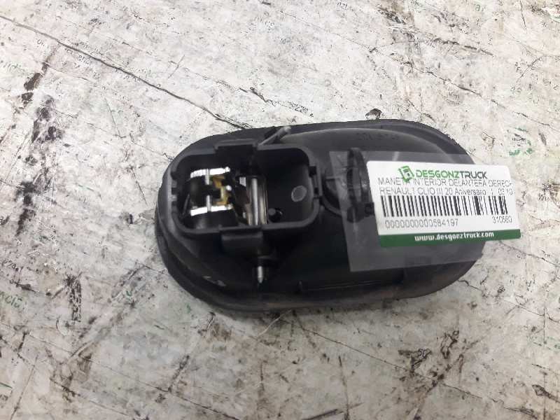 Recambio de maneta interior delantera derecha para renault clio iii 20 aniversario referencia OEM IAM 310580  