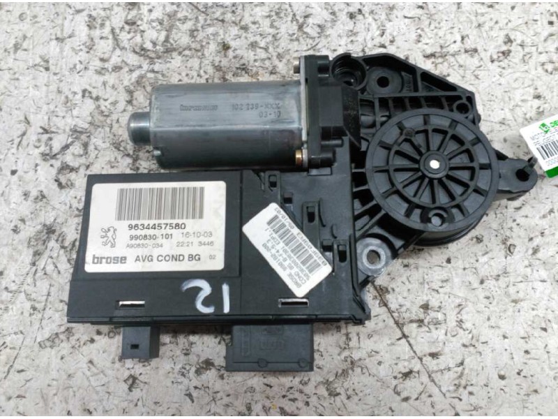 Recambio de motor elevalunas delantero izquierdo para peugeot 307 break / sw (s1) break xs referencia OEM IAM   