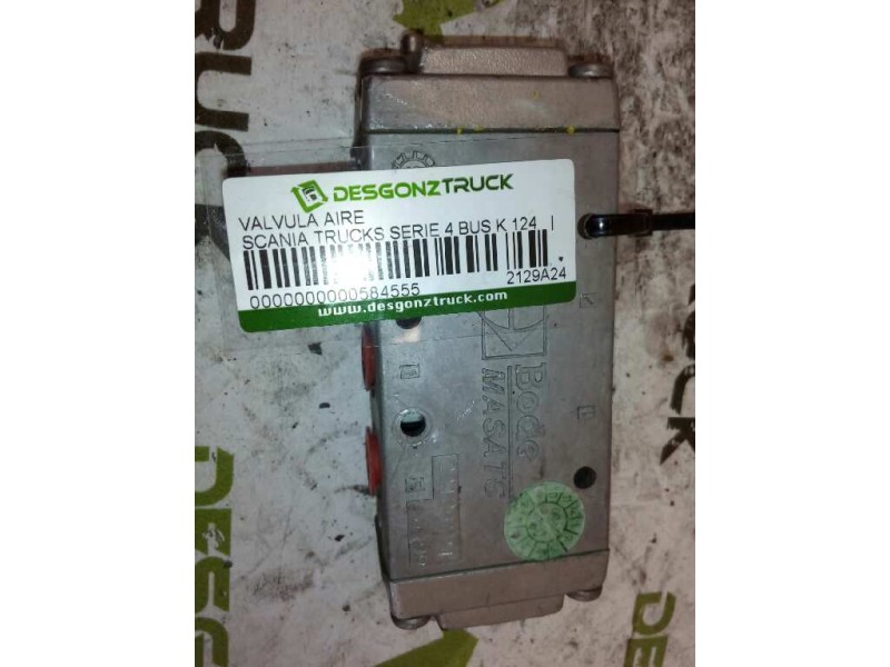 Recambio de valvula aire para scania trucks serie 4 bus k 124 referencia OEM IAM 2129A24 BODE MASATS 
