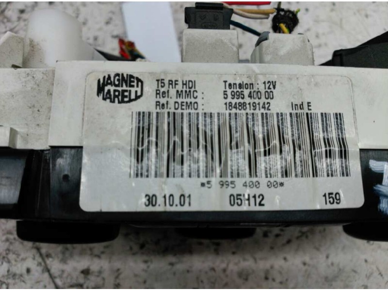 Recambio de mando calefaccion / aire acondicionado para peugeot 307 (s1) xs referencia OEM IAM 1848819142  