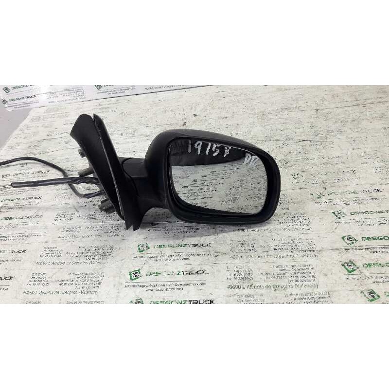Recambio de retrovisor derecho para seat ibiza (6k1) select referencia OEM IAM  LLEVA SENSOR DE TEMPERETURA MANUAL