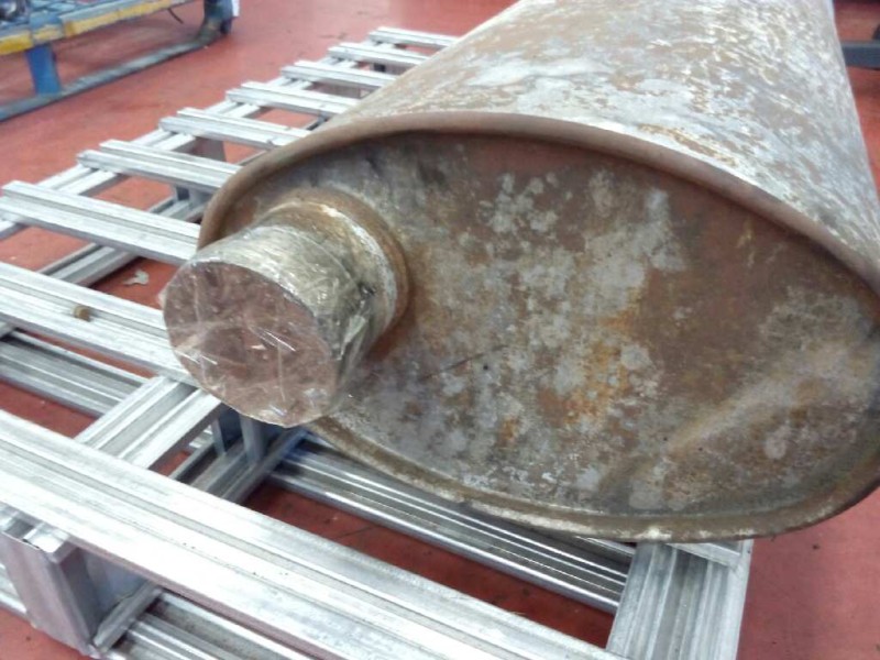 Recambio de tubo escape trasero para iveco eurocargo 05.03  fg 80 el larga distancia referencia OEM IAM 99461872  