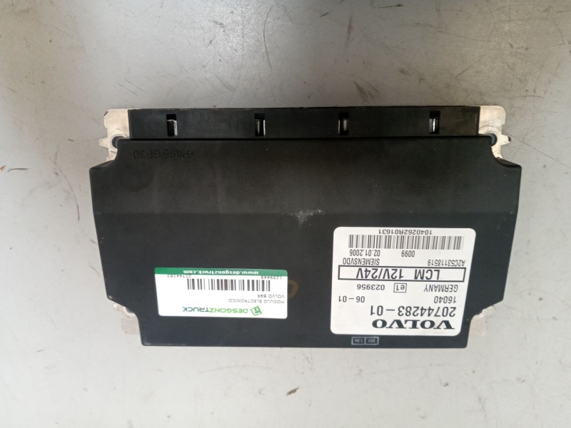 Recambio de modulo electronico para volvo b9r 340 touring referencia OEM IAM 20744283  