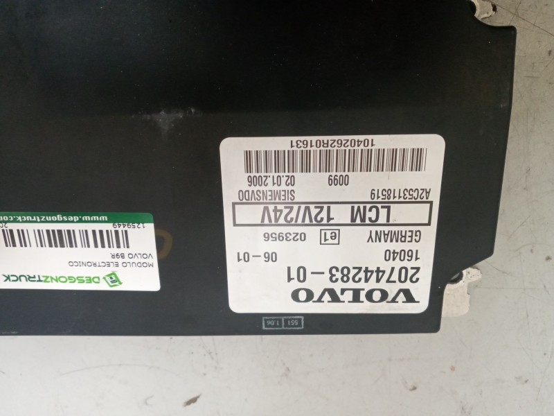 Recambio de modulo electronico para volvo b9r 340 touring referencia OEM IAM 20744283  