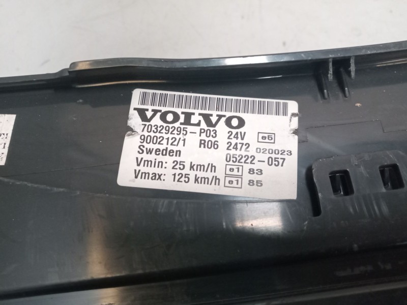 Recambio de cuadro instrumentos para volvo b9r 340 touring referencia OEM IAM 70329295  