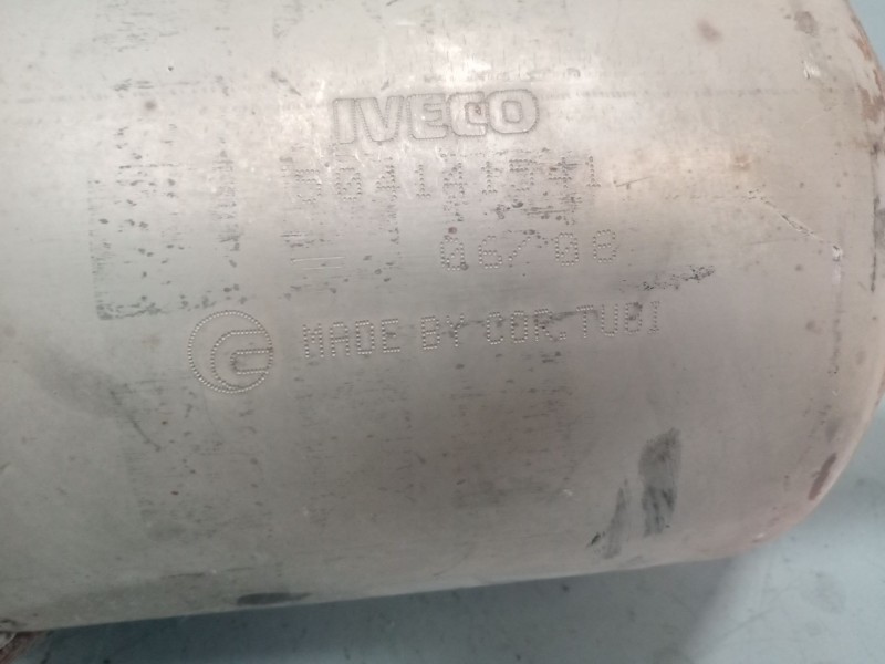 Recambio de catalizador para iveco daily iv caja/chasis 35c12, 35s12 referencia OEM IAM 504141541  