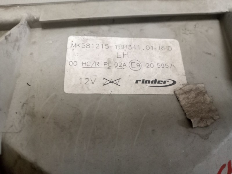 Recambio de faro izquierdo para mitsubishi canter 3c13 referencia OEM IAM mk581215  