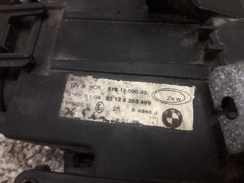 Recambio de faro izquierdo para bmw serie 3 coupe (e36) 328i referencia OEM IAM 5191300000  