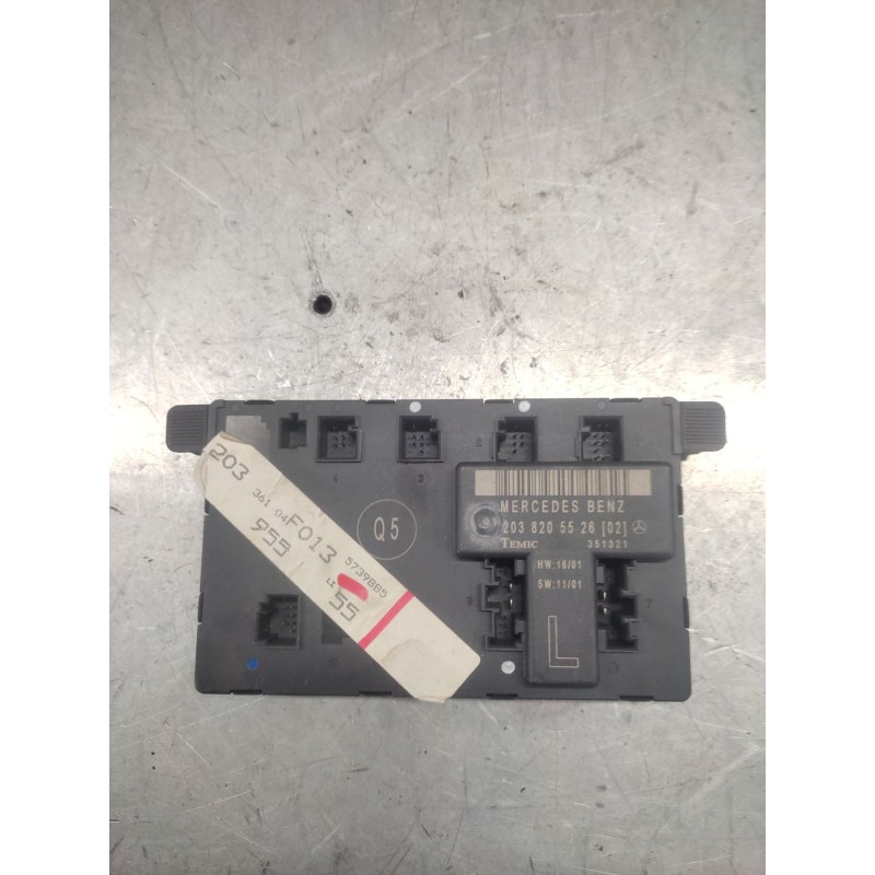 Recambio de modulo electronico para mercedes-benz clase c (w203) c 270 cdi (203.016) referencia OEM IAM 203820552602  