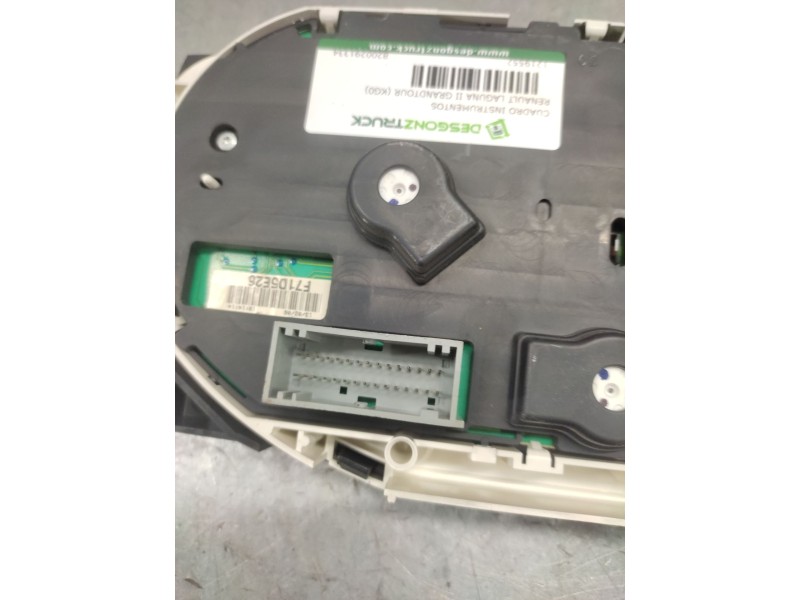 Recambio de cuadro instrumentos para renault laguna ii grandtour (kg0) dynamique confort referencia OEM IAM 8200291334  