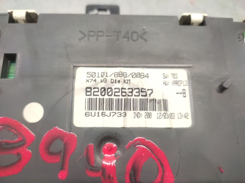 Recambio de cuadro instrumentos para renault laguna ii (bg0) authentique referencia OEM IAM 8200263357B  