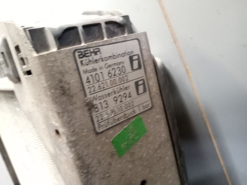 Recambio de radiador agua para iveco eurotech (mp) referencia OEM IAM 41016230  8139294